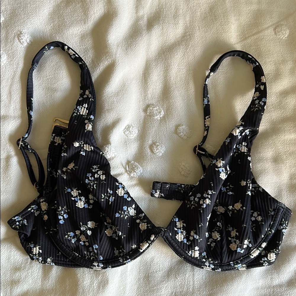 Floral Black Bikini